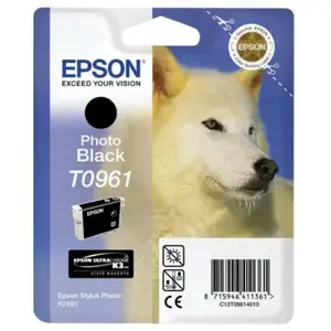 Epson T0961 (C13T09614010) Cartouche d'encre Noir Photo