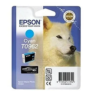 Comparateur de prix : EPSON Cartouche d'encre T0962 Cyan - Loup (C13T09624010)