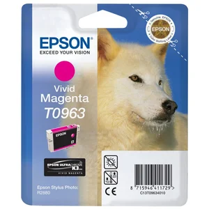 EPSON Cartouche d'encre T0963 Magenta - Loup (C13T09634010)Vendu paramazon