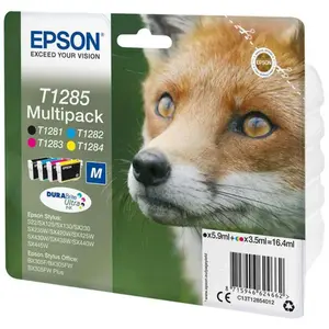 Comparateur de prix : Cartouche d'encre Epson T1286 Renard - Multipack 4 cartouches