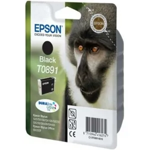 Comparateur de prix : Epson - Cartouche d'encre T0891 Noir - Singe (C13T08914011)