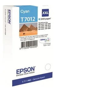 Comparateur de prix : Epson BT7012 C13T70124010 Cartouche encre pour Epson WP-40XX Taille XXL Cyan Amazon Dash Replenishment est prêt
