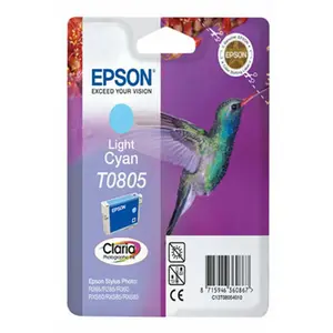 Comparateur de prix : Epson Encre Colibri T0805 Cyan Clair pour imprimante Stylus Photo