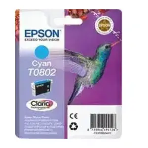 Comparateur de prix : Wecare Epson Hummingbird T0802 cartouche d'encre 1 pièce(s) Original Cyan