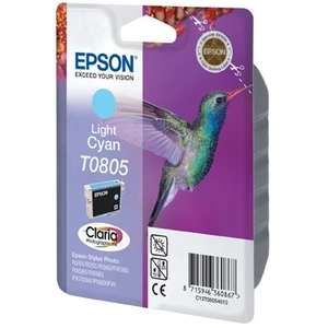 Epson Colibri Cartouche Cyan Clair C13T08054010 (T0805) pas cher