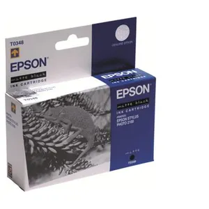 Comparateur de prix : Epson T0348 - 17 ml - noir mat - original - blister - cartouche d'encre - pour Stylus Photo 2100