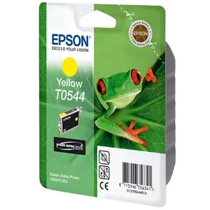 Epson T0544 Cartouche d'encre d'origine jaune pour R800 R800r R1800 pas cher