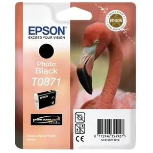 T087140 - Cartouche dEncre Noire Photo Epson (Flamant Rose) pas cher