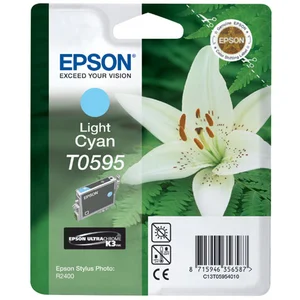 Cartouche Epson T0595 cyan clair UltraChrome K3