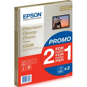 Comparateur de prix : EPSON Papier photo brillant premium - 255g/m2 - A4 - 2x15 feuilles