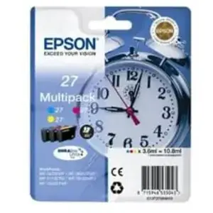 Epson 27 Multipack Magenta/Cyan/Jaune pour imprimante WorkForce
