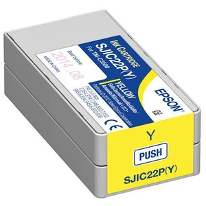 Comparateur de prix : Epson SJIC22P(Y) - Jaune - original - cartouche d'encre - pour TM C3500