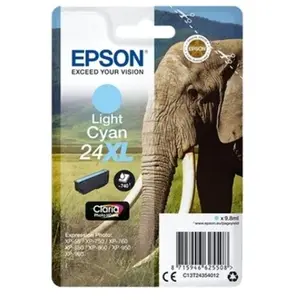 Comparateur de prix : Epson 24XL - Elephant Cartouche Cyan Clair C13T24354012 (T2435)