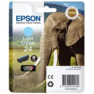 Comparateur de prix : Epson 24 Cyan Clair