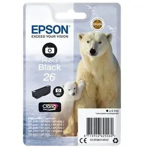 T261140 - Cartouche dEncre Photo Noire Epson (Ours Polaire) pas cher