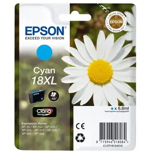 Cartouche d'encre Epson Série Pâquerette 18 XL - Cyan pas cher