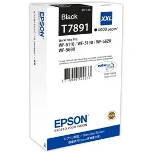 Comparateur de prix : Cartouche d'impression EPSON T7891 - Noir - Taille XXL - WorkForce Pro