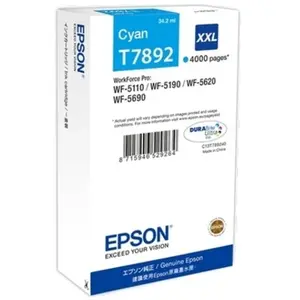 Comparateur de prix : Epson T7892 Cartouche d'encre originale grande capacité C13T789240 - Cyan