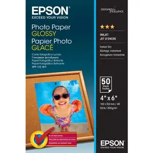 Comparateur de prix : Epson S042547 Glossy Photo Paper 10 x 15 (50 vel) - Papier photo