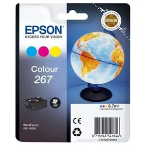Comparateur de prix : Epson - Multipack 267 - Globe - Cyan, Magenta, Jaune (C13T26704020)