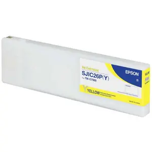 Comparateur de prix : Epson SJIC26P(Y): Ink cartridge for ColorWorks C7500 (Yellow) TU