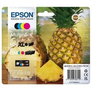 Comparateur de prix : Cartouche d'encre EPSON 604 XLBk /STD Couleur Serie Ananas TU