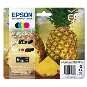 Comparateur de prix : Epson - 604xl Pack 3 Cartouches Couleurs Pour Imprimante Jet D'Encre