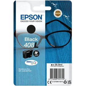 Comparateur de prix : Conso imprimantes - EPSON - 408L - Noir/36.9 ml C13T09K14010
