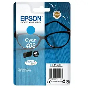 Comparateur de prix : Conso imprimantes - EPSON - 408 - Série lunettes - Cyan C13T09J24010