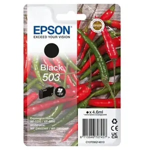 Comparateur de prix : Epson - Singlepack Black 503 Ink (C13T09Q14010)