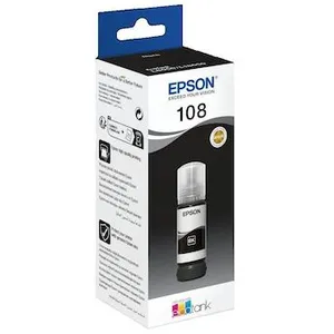 Epson - Ink/107 EcoTank bk Ink Bottle (C13T09B140) pas cher