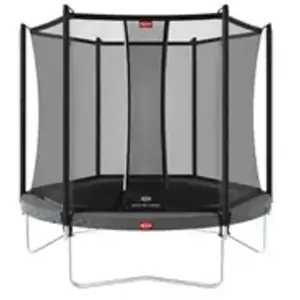 Comparateur de prix : Trampoline BERG Favorit Regular 330 Grey + Safety Net Comfort