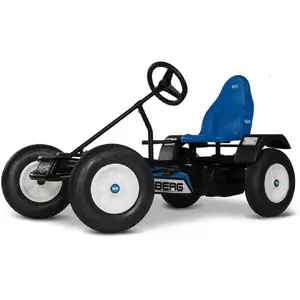 Comparateur de prix : Kart à pédales - BERG TOYS - Extra BFR - Bleu et Noir - Essieu oscillant - Pour enfants de 5 ans et plus