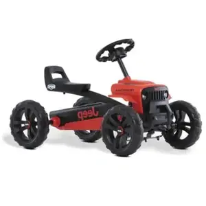 BERG Kart à pédales enfant jeep Buzzy Rubicon noir/rougeVendu paramazon