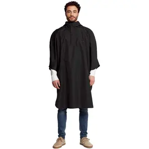 Comparateur de prix : Basil Hoga Poncho de Pluie pour Femmes, Noir, Taille Unique