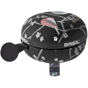 Basil Wanderlust Cloche de vélo Femme, Gris (Charcoal), 8 x 8 x 7 cm pas cher