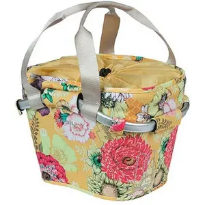 Comparateur de prix : Panier de vélo avant étanche avec réfléchissant Basil Bloom field Klickfix TU