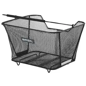Comparateur de prix : Basil Keep Dry L Cestino per Bicicletta Donna, Nero, 28 x 20 x 20 cm