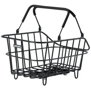 Basil panier design MIK Centoderrière 31 litres noirVendu paramazon