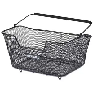 Comparateur de prix : Basil panier de vélo derrière Base détachable noir 14 litres