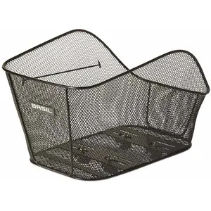Panier Vélo Basil Icon L en acier noir pour VAE et e-bike fixation suVendu paramazon