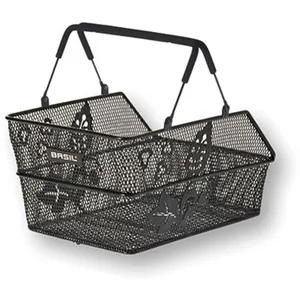 Comparateur de prix : Basil Cento Flower S Multi Panier à vélo 11,5 litres Noir - 11335