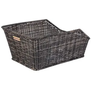 Comparateur de prix : Basil panier a velo cento rattan look avec systeme wsl 47 x 34 x 24 cm
