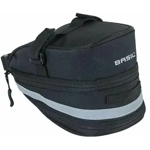 Comparateur de prix : Basil mada sac de selle   compact  noir  1l  velcro  accessoire de velo