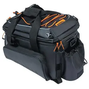 Comparateur de prix : Sac de coffre Basil Miles Tarpaulin Pro 36 L - Noir/Orange - Vélo loisir