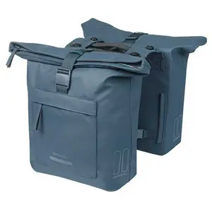 Comparateur de prix : Basil double bag brooklyn mik 41l bleu marine