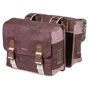 Basil Boheme Double Bag Doppia Borsa Unisex Adulto, Rosso fico, 35LVendu paramazon