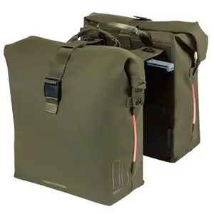 Comparateur de prix : Paire de sacoches de porte-bagages Basil Soho Led Nordlicht Mik 41L TU
