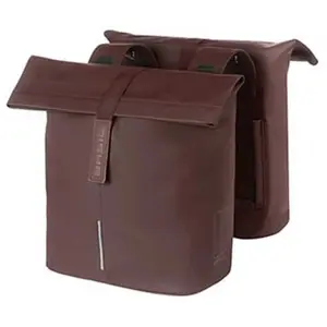 Comparateur de prix : Jeu de sacoche vélo imperméable Basil City Marron 28/32 L 724241