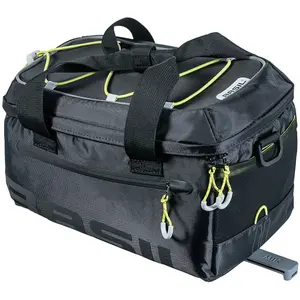 Comparateur de prix : Basil 291198 - Porte-Bagages étanche avec Sangles mik Miles 7l, Nero/Blu.